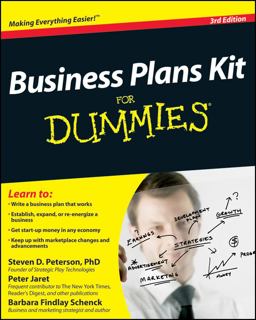 Business Plans Kit for Dummies 3rd 9780470438541 Front Cover