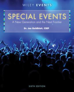 Special Events A New Generation and the Next Frontier 6th 9780470449875 Front Cover
