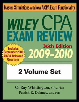 CPA Exam Review 2009-2010 CPA Exam Review 2009-2010