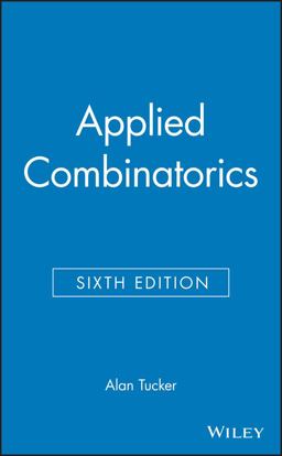 Applied Combinatorics 6th 9780470458389 Front Cover