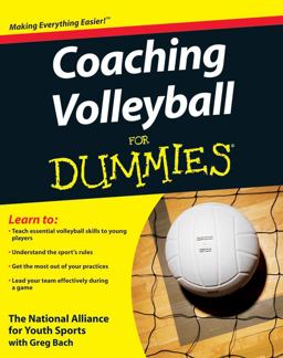 Coaching Volleyball for Dummies  9780470464694 Front Cover