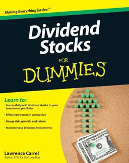 Dividend Stocks for Dummies  9780470466018 Front Cover