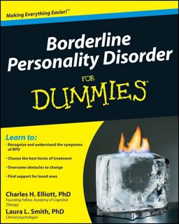 Borderline Personality Disorder for Dummies  9780470466537 Front Cover