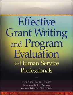 Effective Grant Writing and Program Evaluation for Human Service Professionals  9780470469989 Front Cover