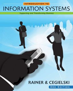 Introduction to Information Systems Introduction to Information Systems