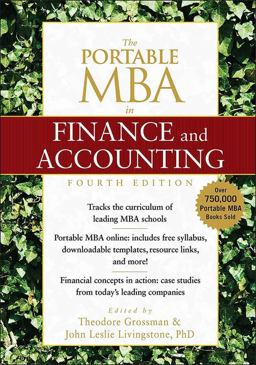Portable MBA in Finance and Accounting 4th 9780470481301 Front Cover