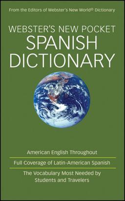 Webster's New Pocket Spanish Dictionary 2nd 9780470488720 Front Cover
