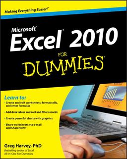 Excel 2010 for Dummies  9780470489536 Front Cover