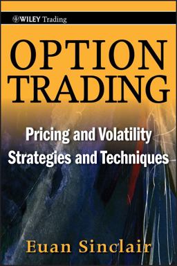 Option Trading Pricing and Volatility Strategies and Techniques  9780470497104 Front Cover