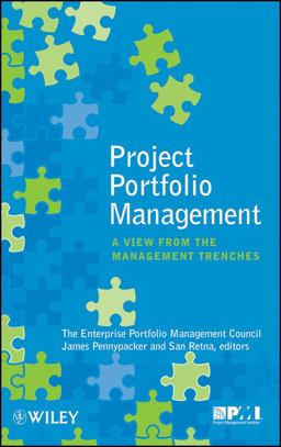 Project Portfolio Management A View from the Management Trenches  9780470505366 Front Cover