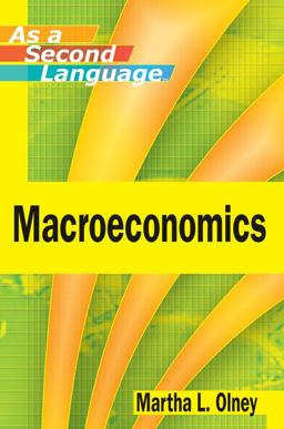 Macroeconomics As a Second Language  9780470505380 Front Cover