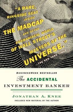 Accidental Investment Banker Inside the Decade That Transformed Wall Street  9780470517345 Front Cover
