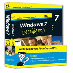 Windows 7 for Dummies, Book + DVD Bundle  9780470523988 Front Cover