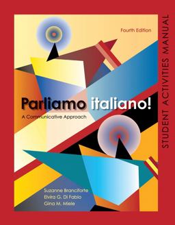 Parliamo Italiano! A Communicative Approach 4th 9780470526804 Front Cover