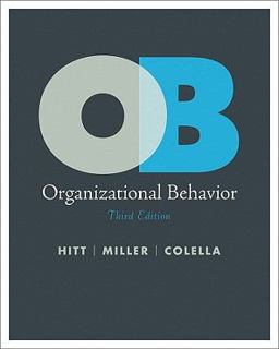 Organizational Behavior A Strategic Approach 3rd 9780470528532 Front Cover