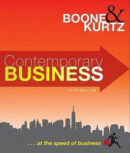 Contemporary Business 14th 9780470531297 Front Cover