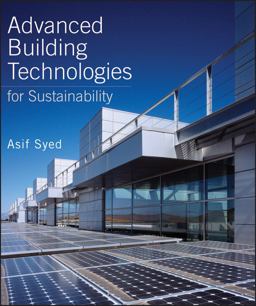 Advanced Building Technologies for Sustainability  9780470546031 Front Cover
