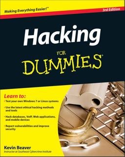 Hacking for Dummies 3rd 9780470550939 Front Cover
