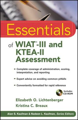 Essentials of WIAT-III and KTEA-II Assessment  9780470551691 Front Cover