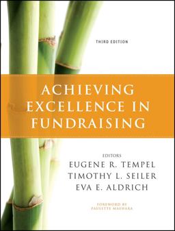 Achieving Excellence in Fundraising 3rd 9780470551738 Front Cover