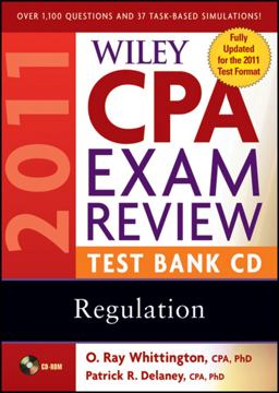Wiley CPA Exam Review 2011 Test Bank Wiley CPA Exam Review 2011 Test Bank