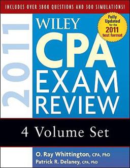 Wiley CPA Exam Review 2011, 4-Volume Set Wiley CPA Exam Review 2011, 4-Volume Set