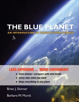 Blue Planet An Introduction to Earth System Science 3rd 9780470556481 Front Cover
