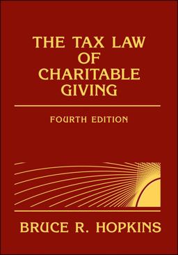 The Tax Law of Charitable Giving