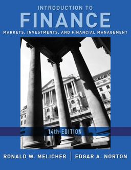 Introduction to Finance Markets, Investments, and Financial Management 14th 9780470561072 Front Cover