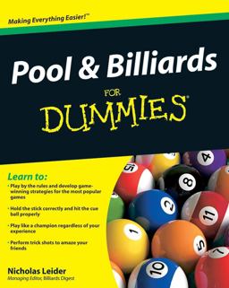 Pool and Billiards for Dummies  9780470565537 Front Cover