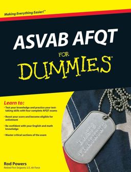 ASVAB AFQT for Dummies