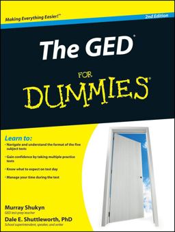 GED for Dummies 2nd 9780470570807 Front Cover