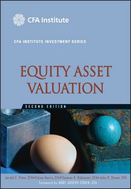 Equity Asset Valuation 2nd 9780470571439 Front Cover