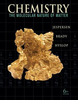 Chemistry The Molecular Nature of Matter 6th 9780470577714 Front Cover