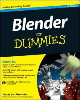 Blender for Dummiesï¿½ 2nd 9780470584460 Front Cover