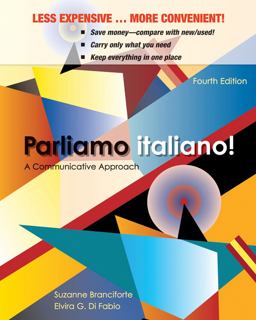 Parliamo Italiano! 4th 9780470584989 Front Cover