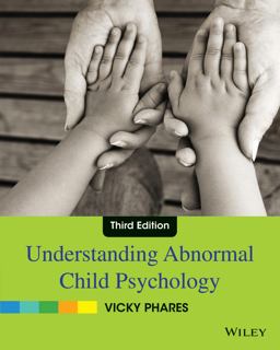 Understanding Abnormal Child Psychology 3rd 9780470587959 Front Cover