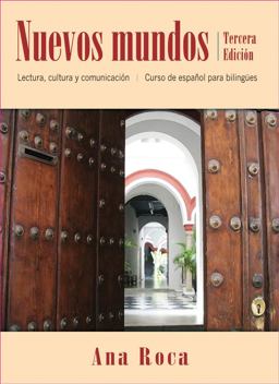 Nuevos Mundos Curso de Espanol para Bilingues 3rd 9780470588987 Front Cover