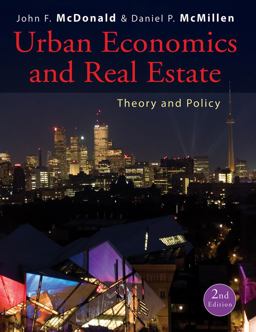 Urban Economics and Real Estate Theory and Policy 2nd 9780470591482 Front Cover