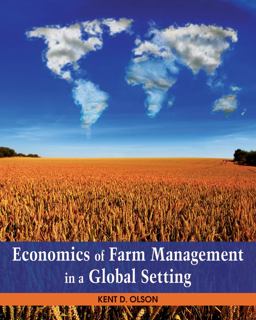 Economics of Farm Management in a Global Setting  9780470592434 Front Cover