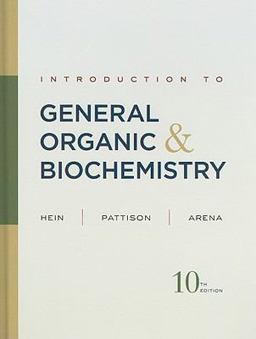 Introduction to General Organic and Biochemistry 10th 9780470598801 Front Cover