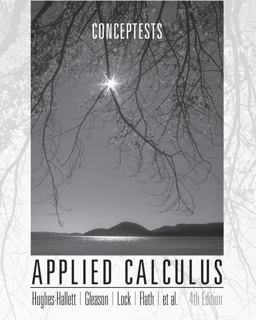 Applied Calculus