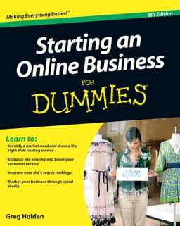 Starting an Online Business for Dummies 6th 9780470602102 Front Cover