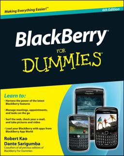 BlackBerry for Dummies 4th 9780470607008 Front Cover