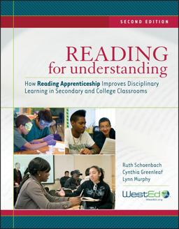 Reading for Understanding How Reading Apprenticeship Improves Disciplinary Learning in Secondary and College Classrooms 2nd 9780470608319 Front Cover