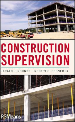 Construction Supervision  9780470614969 Front Cover