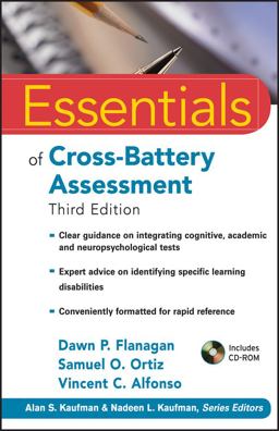 Essentials of Cross-Battery Assessment 3rd 9780470621950 Front Cover
