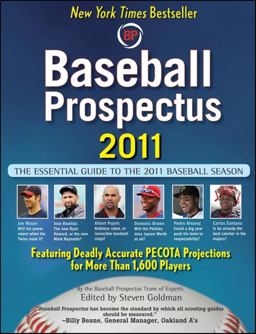 Baseball Prospectus 2011 2nd 9780470622063 Front Cover