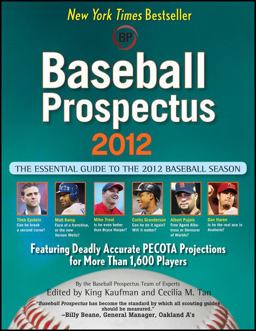 Baseball Prospectus 2012 3rd 9780470622070 Front Cover
