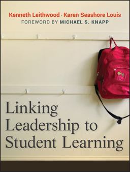 Linking Leadership to Student Learning  9780470623312 Front Cover